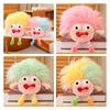 Funny Plush Toy With Big Eyes And Fluffy Hair Perfect For Diy Ugly Dolls In Stock