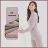 Women's Seamless Thermal Underwear Suit - German Cashmere Silk Blend