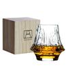 1pc With Gift Box Japan Mt. Fuji Irregular Old-fashioned Whiskey Glass Volcano Wine Glass Artwork Gift Box Whiskey Glass Brandy Glass