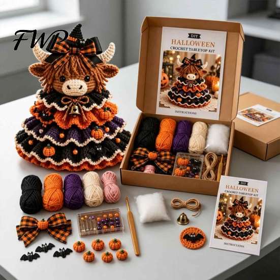 Step by Crafting Tutorial Christmas DIY Quilted Fabric Tree Craft Kit, 3D Padded Patchwork Sewing Set Stress Relief Handicraft Hobby for Beginners,