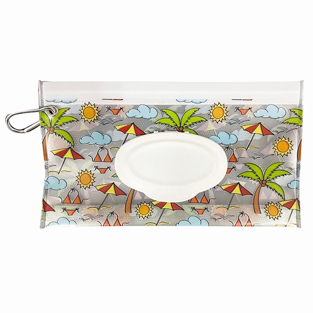 EVA Wet Wipes Bag With Buckle Tissue Box Fashion Carrying Case Outdoor