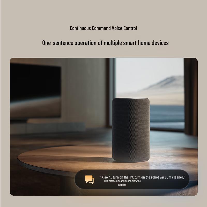 Умная колонка Xiaomi AI Smart Speaker Pro с китайской вилкой (адаптер в комплекте)