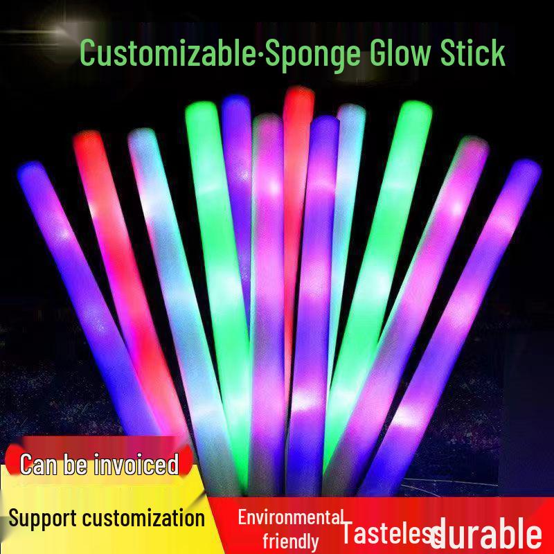 Seven-Color LED Glow Stick for Concerts and Events