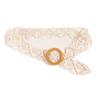 Vintage Woven Waist Belt For Women With Handmade Rope Craft For Summer And Winter Outfits