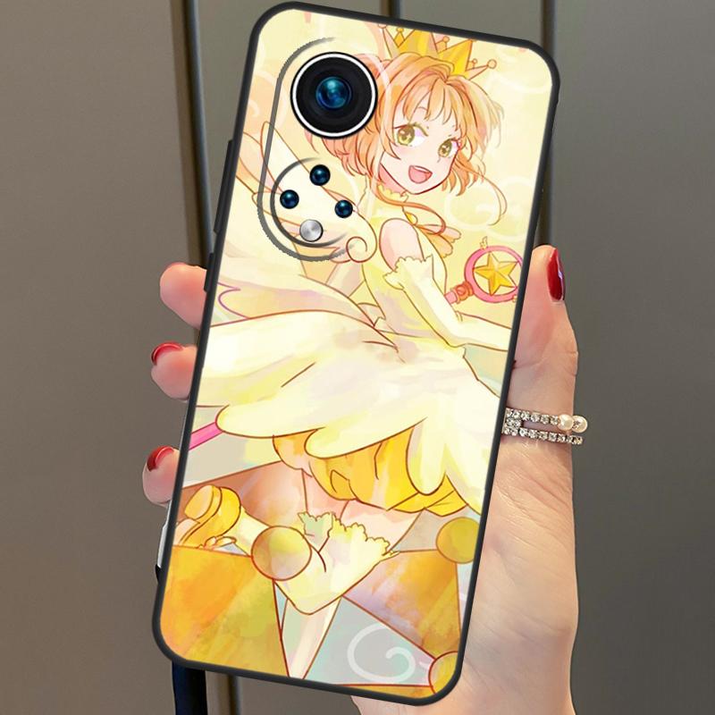 Чехол Card Captor Sakura для Huawei P30 Pro P20 P40 Nova 5T 9 P Smart Z 2021, чехол для Honor 8X 9X 10i 50 Lite