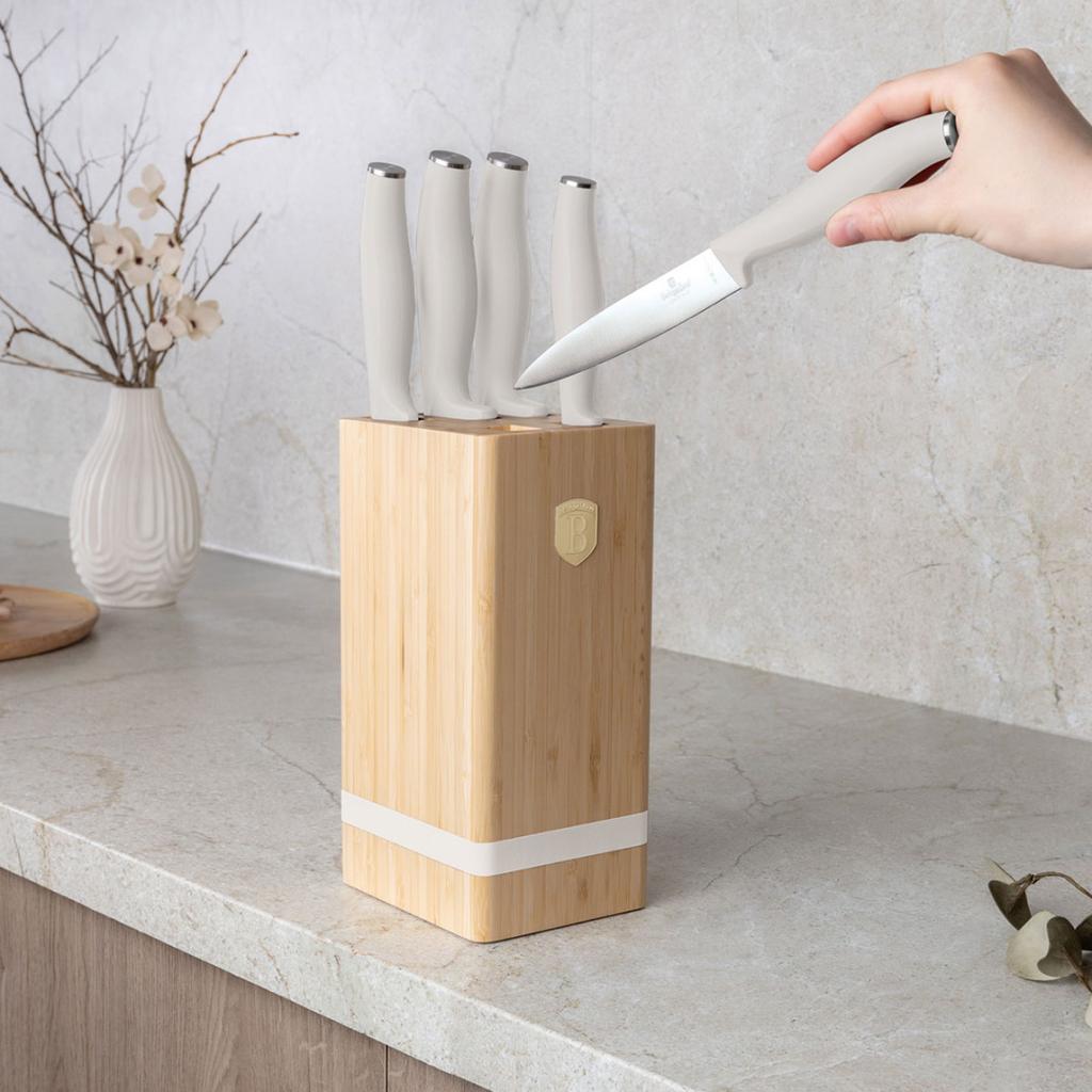 Berlinger Haus Bh-2973 Sahara Knife Set In Bamboo Block