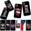 Cover for Samsung Galaxy A36 A17 A26 A07 A35 A54 A53 A13 A33 A34 S8 S9 S20 S21 FE S10 Plus Phone Case The Czech Republic Flag