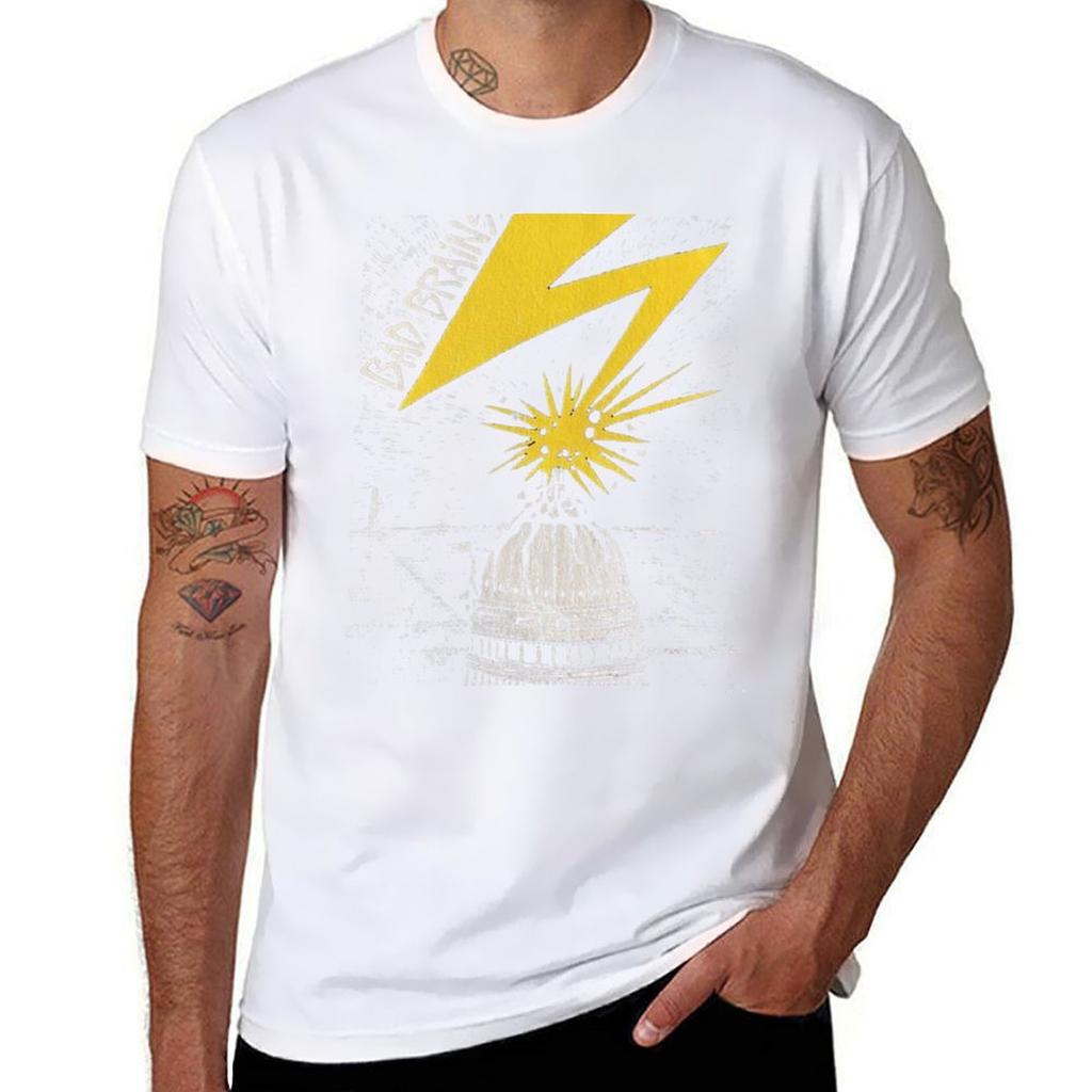 Bad Brains Tshirt Fitness Training Breathable Tee