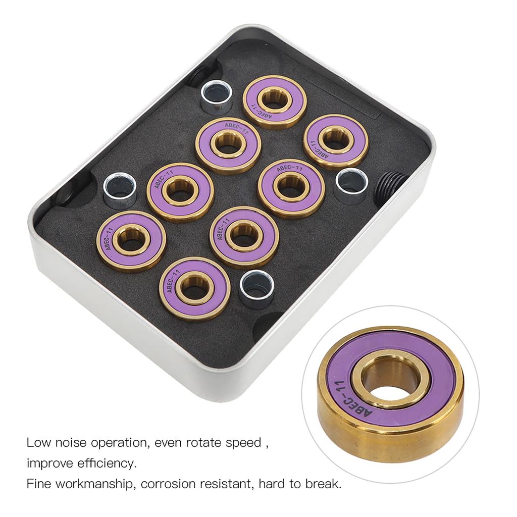 Aluminium Alloy Portable Skateboard Roller Skating Bearing Replacement Accessory
