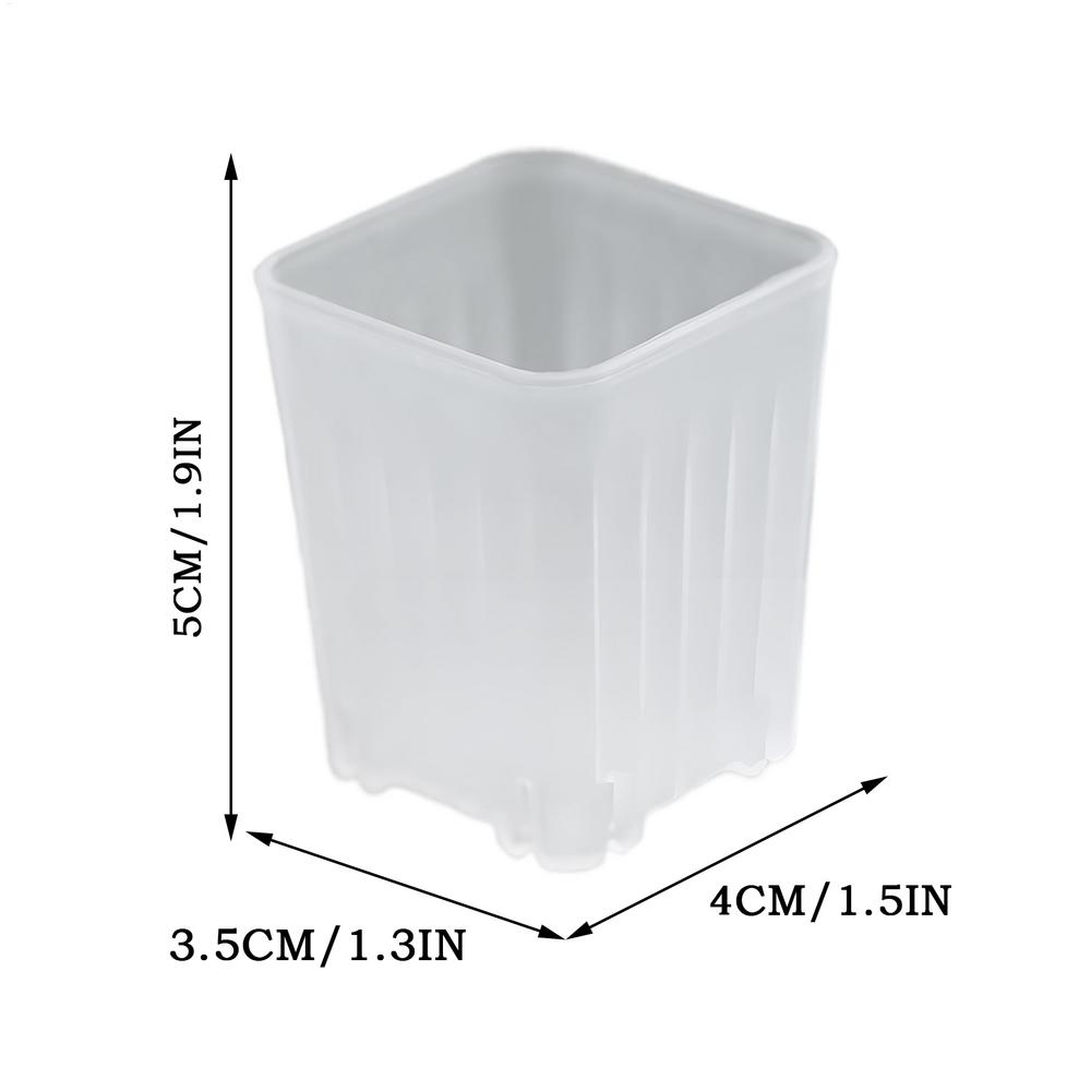 Горшки для рассады Дышащий горшок для бонсай 10X Маленькая подставка для рассады с дренажными отверстиями для цветов Суккуленты Черенки Сад