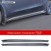 Tesla Model Y 2025: Боковые пороги комплекта обвеса с передним сплиттером, задним спойлером, жабрами, задним диффузором и задним сплиттером