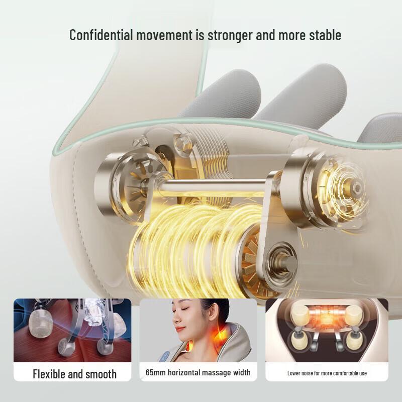 AUX Neck and Shoulder Kneading Massager P11 CN plug (adapter included)