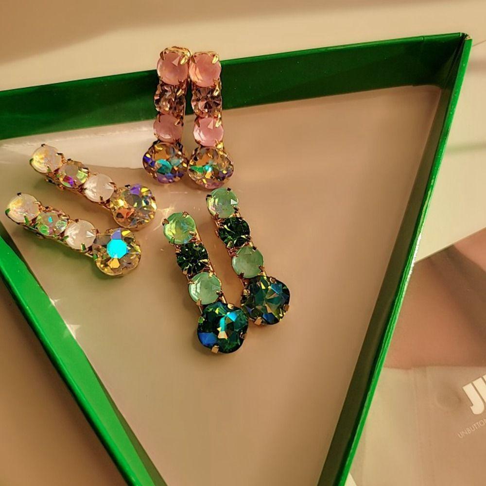Small Barrettes Rhinestone Hairpin Female Hair Accessories Beads Hair Clip Korean Style Headwear