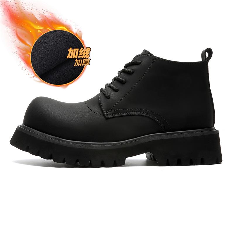 Ботинки Martin среднего размера мужские туфли Mickey Derby белые туфли с большим берцем высокие летние ботинки 18922-B