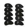 10Pcs Golf Club Headcover Waterproof Golf Head Covers Fit Most Brands Golf Iron