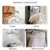 Folding Clothes Rack Portable Drying Holder for Tourist Hotels Necessary Clothes Drying Artifact for Business Trips