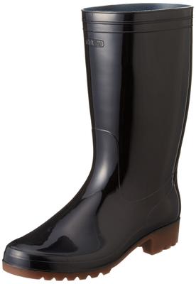 Дождь Работа Дождь Сделано в Масле Легкий Половина OGB см [Ахиллес] Ботинки, Ботинки, Обувь, Обувь, Япония, Устойчивый, 2E, Мужские 6000, Черный/Коричневый, 29.0