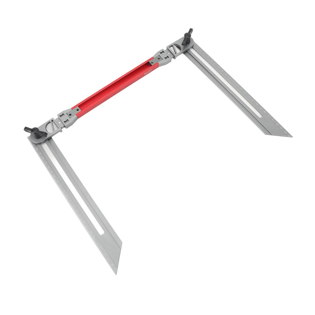 Шаблон для ступеней лестницы Измерительный инструмент из алюминиевого сплава для точного измерения A