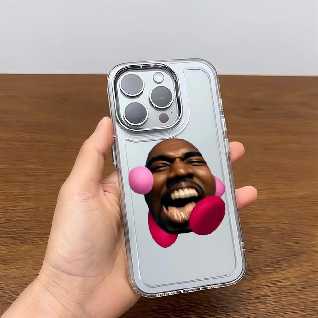 Funny cartoon Kanye West YE Phone Case For Google Pixel 10 9 8 7 8A 9A XL Pro 4G 5G Transparent Soft Silicone TPU Back Cover