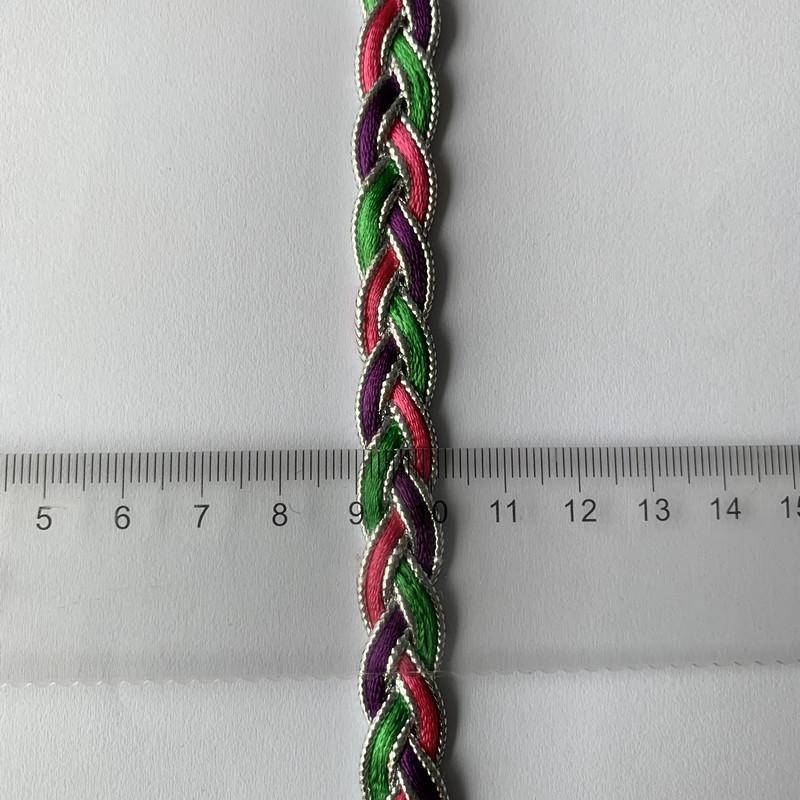 4m/13.12ft Each Pack Lace Trims Dress Curtain Handmake DIY Sewing Craft Ribbons Edge Curve Home Dinner Hair Decoration Big Wide 1.2cm/0.47inch