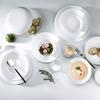 Luminarc White Jade Glass Auspicious Cloud 9-Piece Dinnerware Set