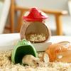 Mushroom Shaped Ceramic Hamster Hideout Chew-Proof Pet Sleeping Nest  for Turtle Hedgehog