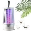 Electric Fly Catcher USB Rechargeable Electric Fly Trap with Night Light Fly Bug Zapper Light for Home Bedroom Outdoor Camping