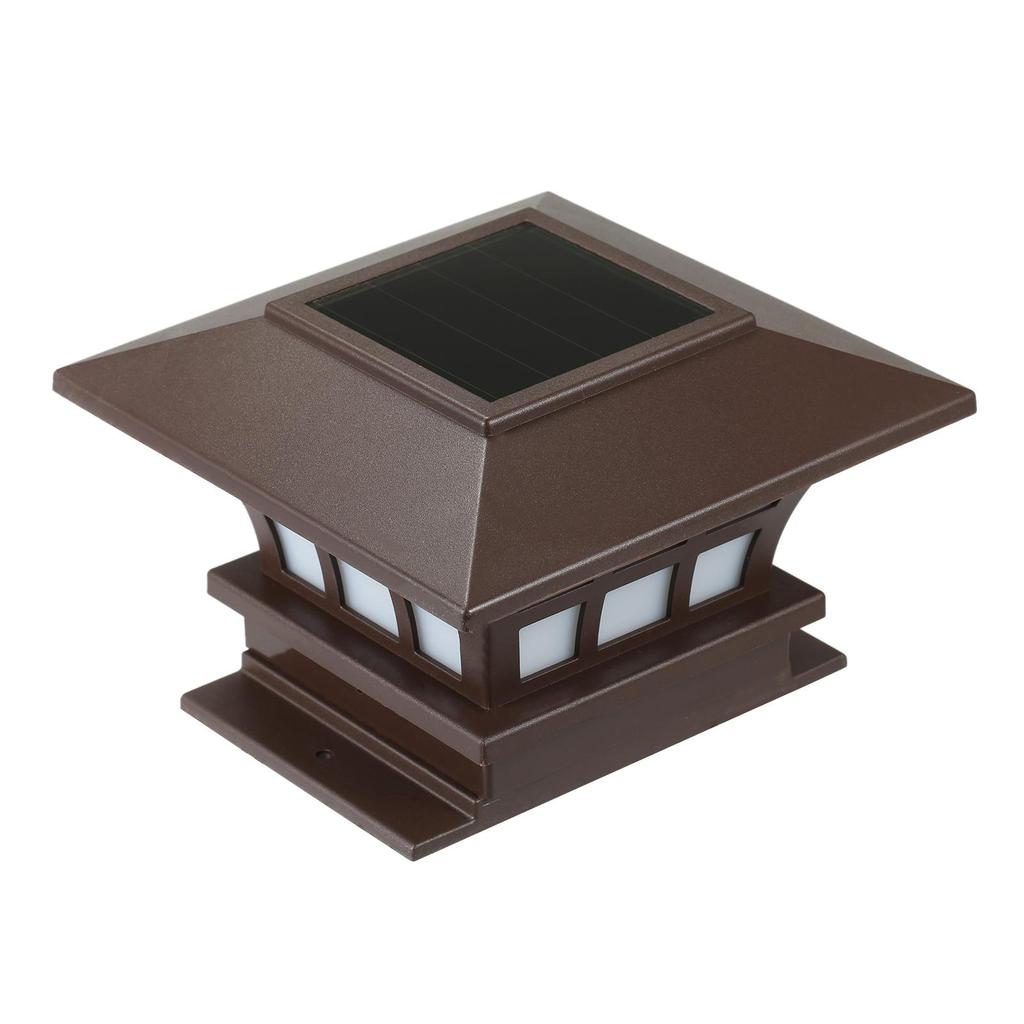 1 Вт светодиодный светильник на солнечной энергии для сада и двора, столбик, уличный светильник, чувствительное управление освещением