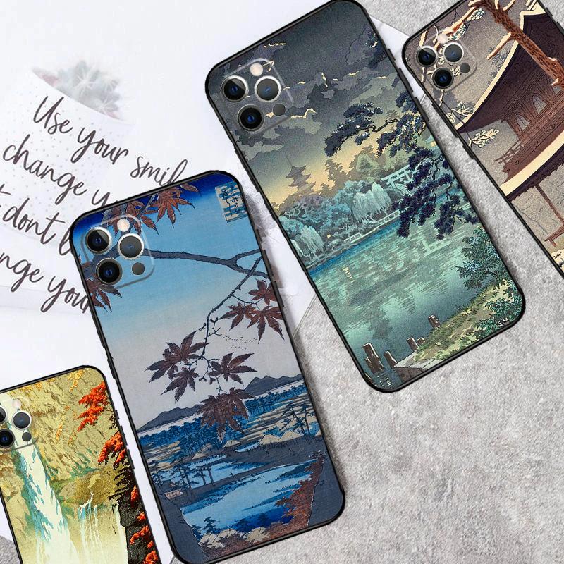 Японский стиль Укиё-э Чехол для Samsung Galaxy M14 M34 M54 M31 M11 M13 M53 M51 M12 M32 M52 M16 M36 M56 M15 M35 M55