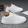 Мода 2025 Лето Новые Дышащие Тонкие Мужские Белые Кроссовки Студенческие Корейские Трендовые Универсальные Спортивные Повседневные Кроссовки Подошва EVA ВЕРХ из РЕЗИНЫ