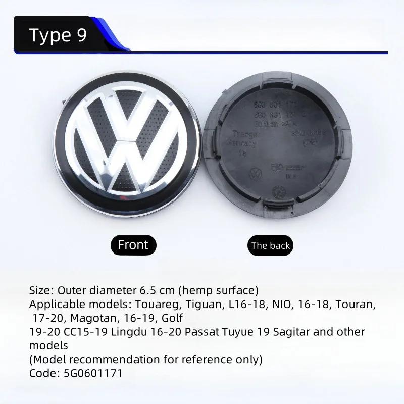 2026 Hot For VW VOLKSWAGEN 4pcs 55mm 56mm 65mm 70mm Car Styling Wheel Center Cap Hub Covers Badge Accessories For VW Golf 4 5 6NI4