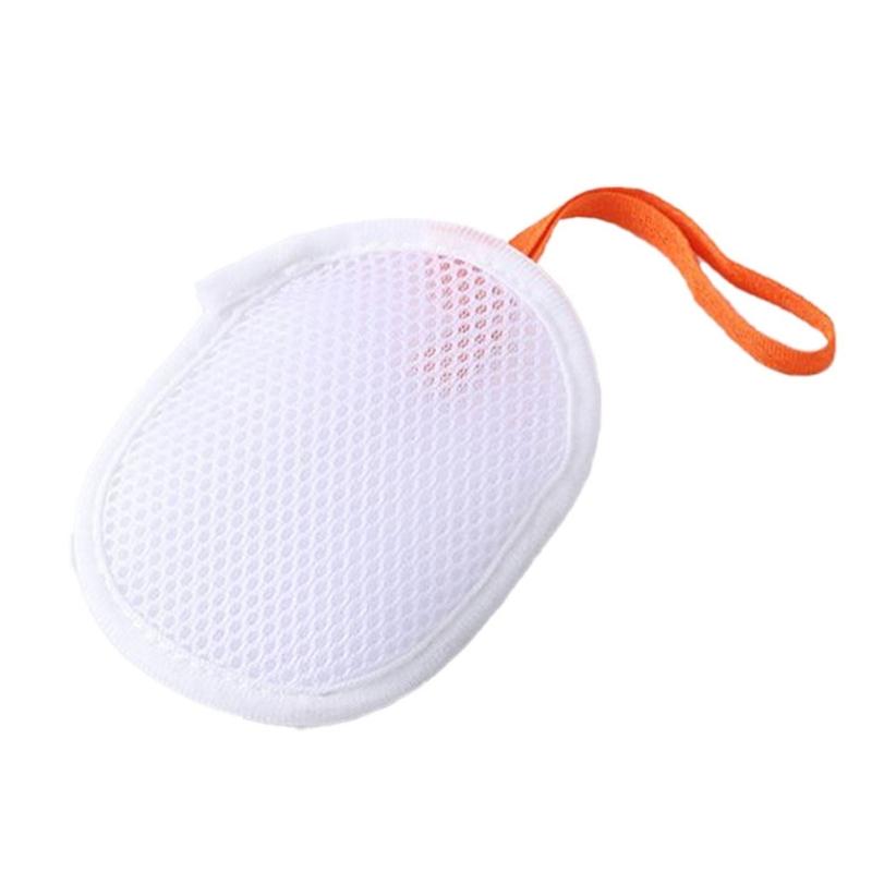 5PCS Soap Holder Bag With Massage Surfaces For Body Wash Shower Foaming And Skin Caring Essential Soap Bubblng Holder
