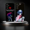 Игровой чехол для телефона D-Deltarune Kris для Samsung Galaxy A73,21,22,32,71,53,52,51,80,5G Мягкий черный чехол