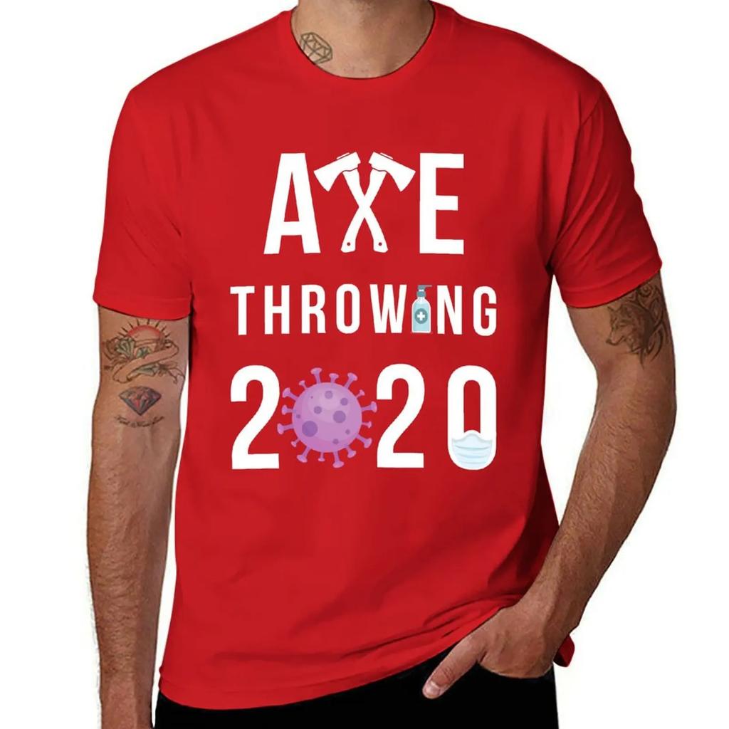 Axe Throwing 2020 T-Shirt hippie clothes anime figures anime mens graphic t-shirts pack