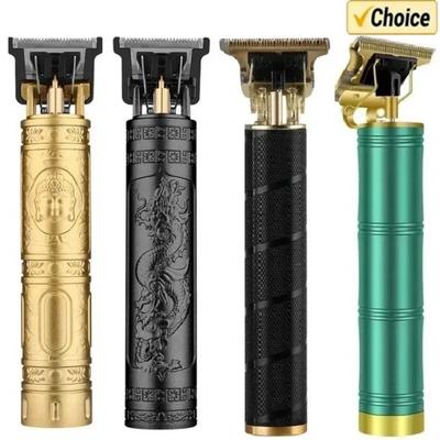 Лидер продаж, винтажная электрическая беспроводная машина для стрижки волос T9, профессиональный парикмахерский триммер для мужчин, машинка для стрижки волос, бритва, зажигалка для бороды