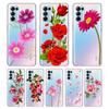 Love Fresh Flowers для OPPO Reno7 SE 6 5 ZF 4G 5G Find X2 X3 Neo Lite Pro Plus Прозрачный мягкий чехол для телефона Coque