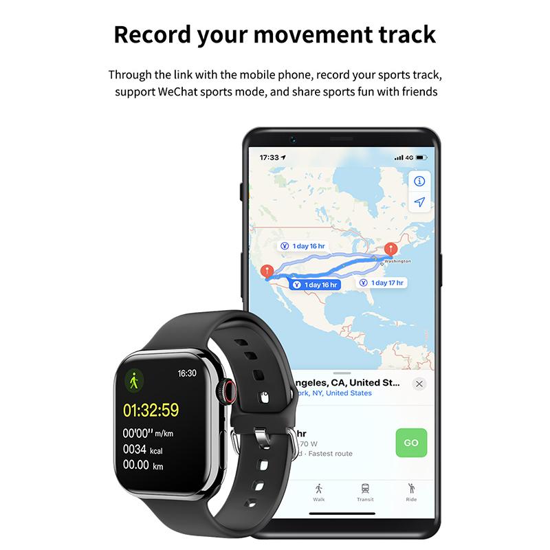 Смарт-часы для женщин Ultra Series 9, умные часы с NFC для мужчин, BT Call, водонепроницаемая, с беспроводной зарядкой, 2,05-дюймовый экран для часов 9