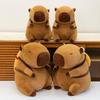 New European mink capybara baking backpack series Kapibara plush toy doll children's toy throw pillow
