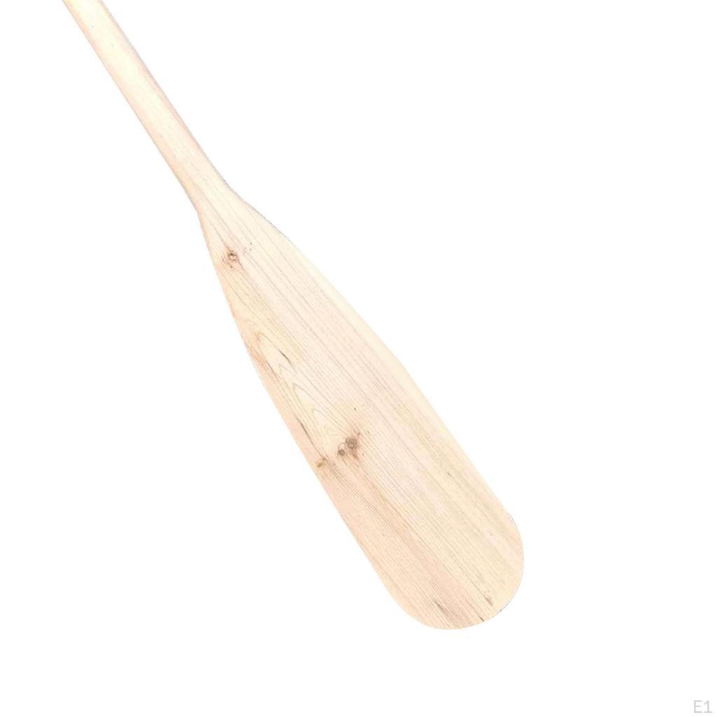 Wood Paddle Decoration Craft Handheld Unfinished Dragon Boat Oar for Kayak