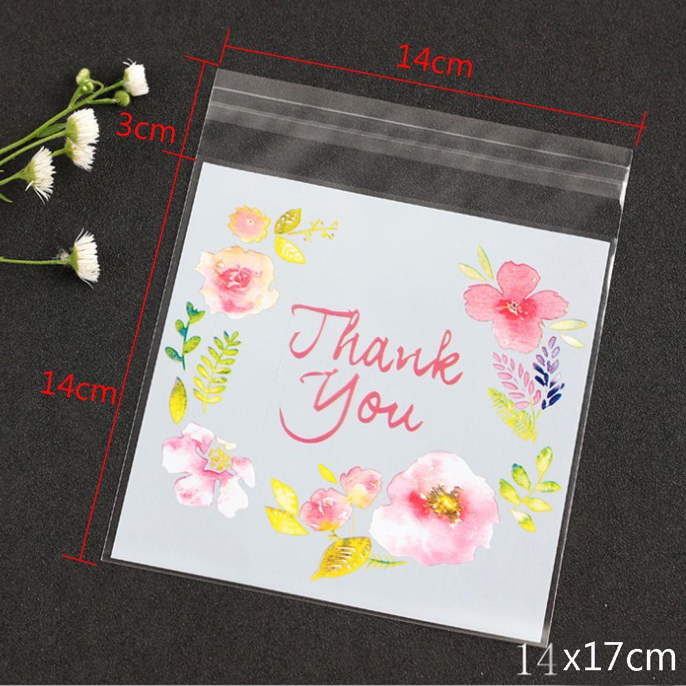 Baking Pastry Tool Biscuit Thank you Candy Pockets Packaging Bag Cookie Bags Wrapping Supplies
