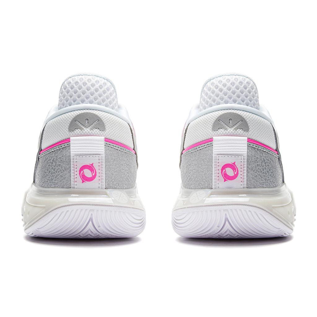 Li-Ning Wade All City 12 Birthday Men Sneakers Silver Pink ABAU023-10