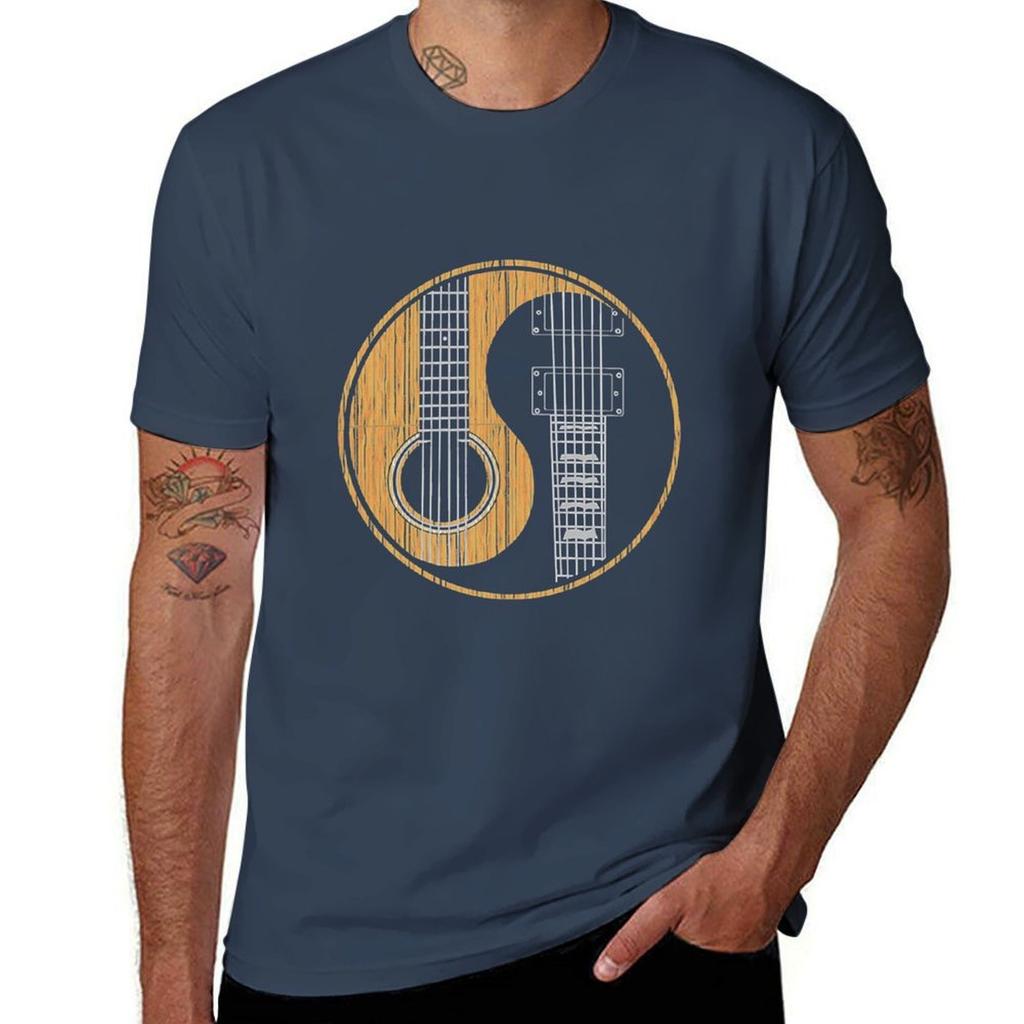 Acoustic Bass Guitar T Shirt Tshirt Construction Work Tee Shirt