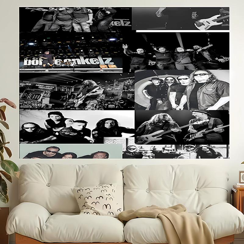 1pc Böhse Onkelz band Tapestry, Living Room, Bedroom, Office, Party Decor, Ideal Festive Gift