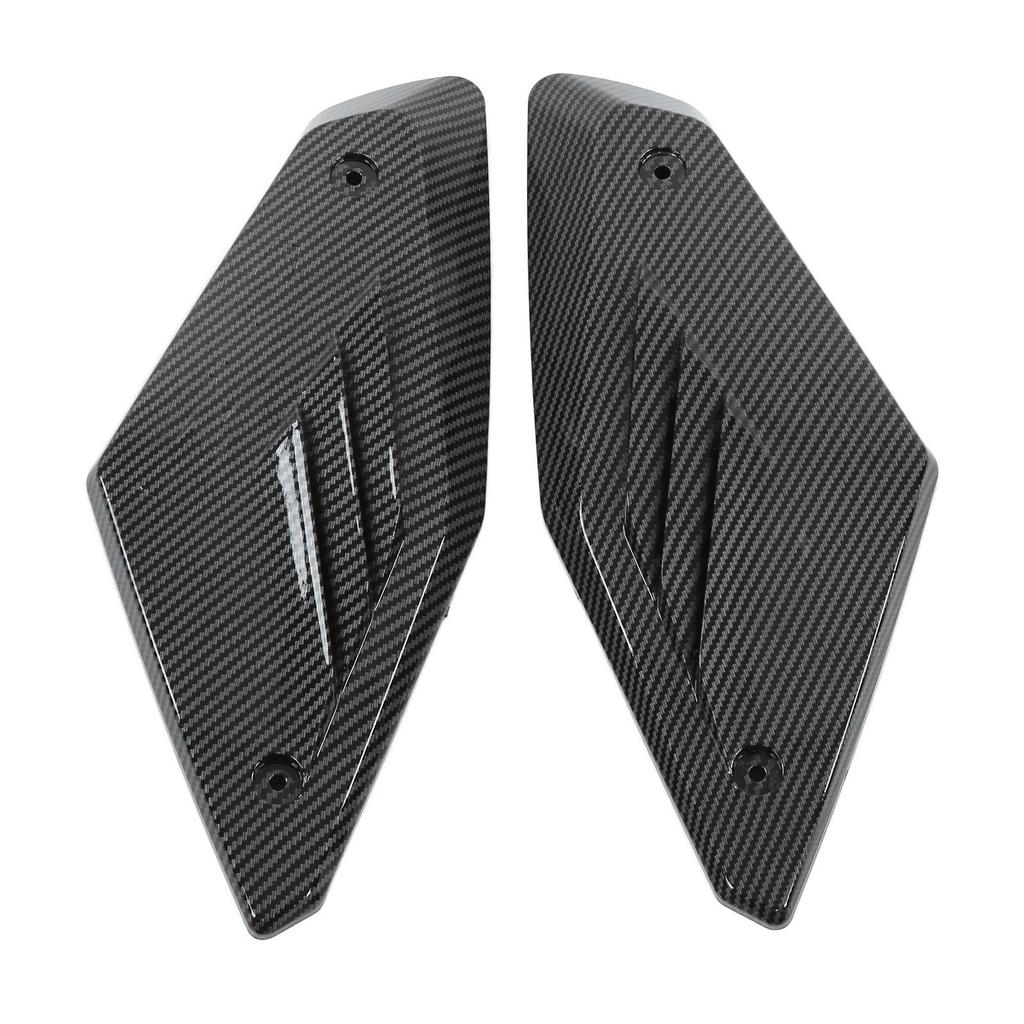 2PCS Motorcycle Side Panel Air Intake Cover Guard Protection Replacement for CB650R 2019 2020 2021Carbon Fiber Style