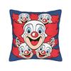 Funny Clowns B-Bozoeds Pillow Cover Novelty Pillow Case For Sofa Bedroom Home Decor Comfy Cushion Cover Gift