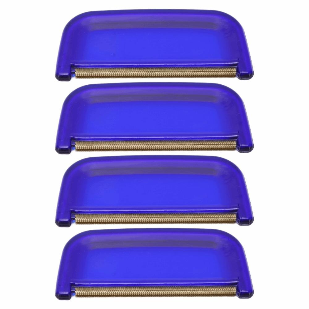 4pcs Light Weight Fabric Shaver Compact Design Pilling Remover Portable Lint Remover For Clothes