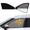 Integrated Sunshade for Nissan Easy Installation and Magnetic Mesh Light Side Sunshades for Driver and Passenger 2 Panels 2-in-1 X-Trail T33/SNT33