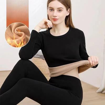 3XL зимняя водолазка термобелье женское толстое теплое кальсоны комплект плюс размер бархатная термоодежда женский костюм вторая кожа