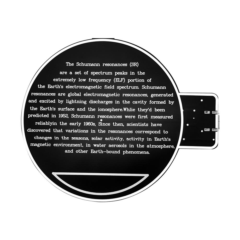 Генератор резонансов Шумана 7,83 Гц, генератор импульсных волн сверхнизкой частоты, аудиорезонатор Type-C для расслабления тела и разума