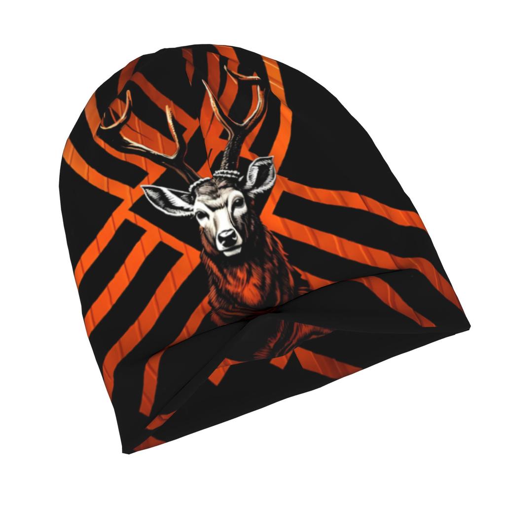 ZLIENSZUS Adult Deer-Shaped Beanie Hat - Suitable for Layering, Warm Winter for Streetwear & Weekend Outfits, Deer-Themed for Fall and Winter Fashion,